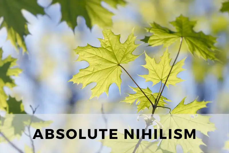 Absolute Nihilism