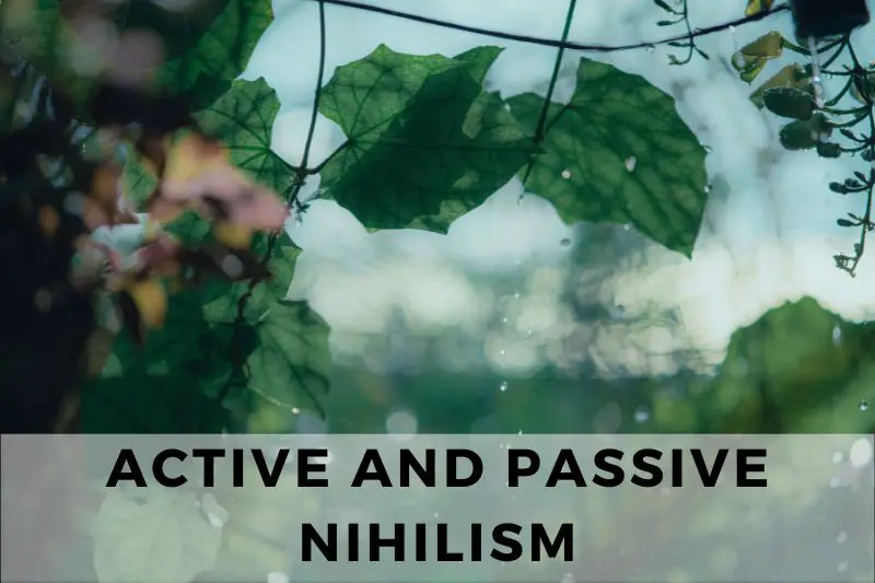 Active and Passive Nihilism
