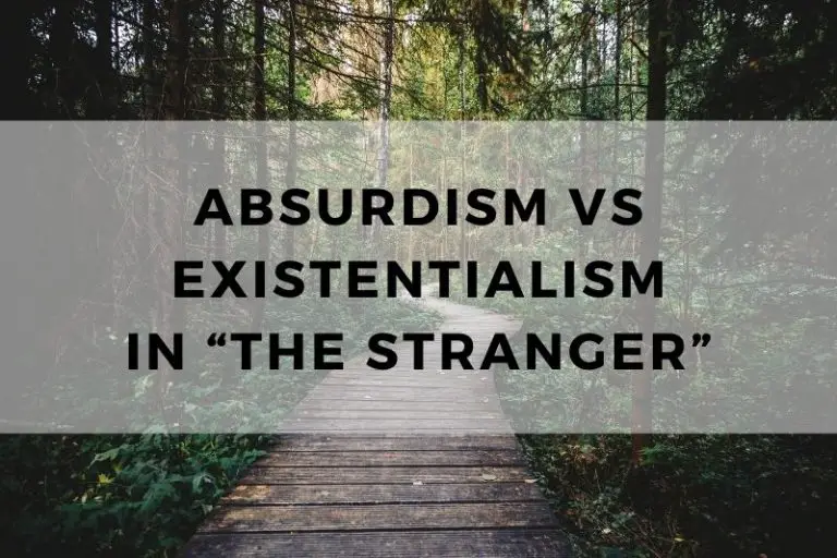 Absurdism vs Existentialism in The Stranger by Albert Camus