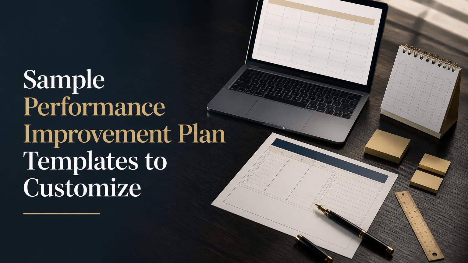 Imp Plan Example Sample Performance Improvement Plan Templates to Customize - MAY ...